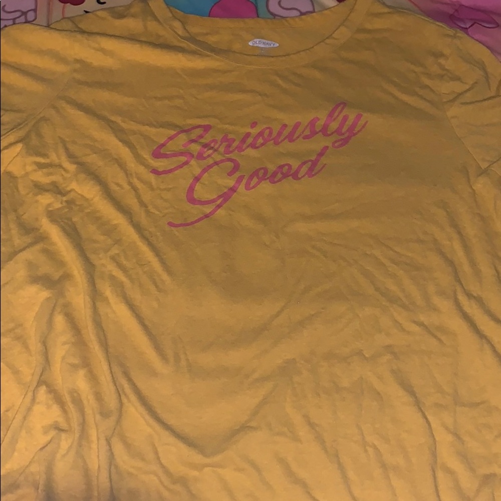 Yellow t-shirt